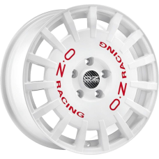 18'' 5x160 OZ Racing Rally Racing Van Race White Red Lettering ET48 7.5J 18'' 5x160 OZ Racing Rally Racing Van Race White Red Lettering ET48 7.5J