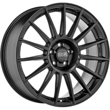 20'' 5x112 OZ Racing Superturismo Dakar Matt Black Silver Lettering ET30 8.5J