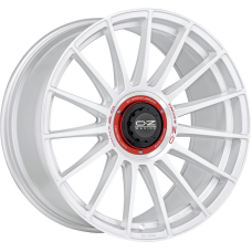 19'' 5x112 OZ Racing Superturismo Evoluzione WRC Race White Red Lettering ET38 8.5J