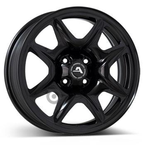 16'' 4x100 Alcar HybridRad 200100B Black ET32 6.5J