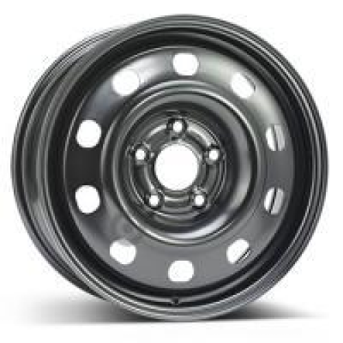 17'' 5x127 KFZ 9003 Black ET40 6.5J
