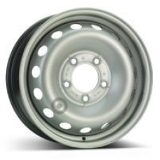 16'' 5x130 KFZ 9133 Silver ET66 6.5J