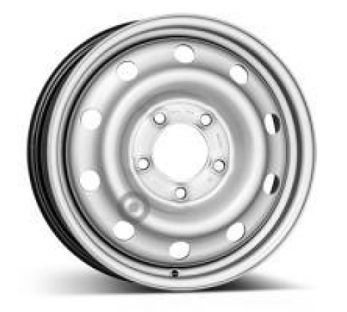 16'' 5x130 KFZ 9495 Silver ET66 6J