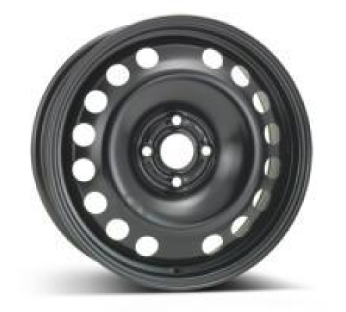 16'' 4x100 KFZ 9507 Black ET40 6J