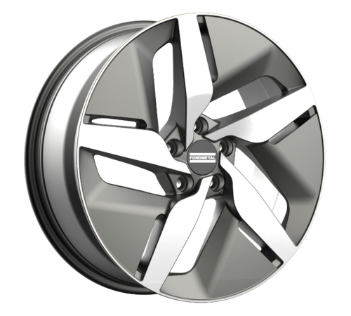 20'' 5x112 Fondmetal e-Joule Glossy Titanium Machined ET28 9J