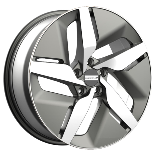 20'' 5x112 Fondmetal e-Joule Glossy Titanium Machined ET28 9J