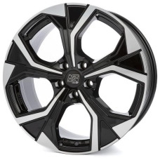 19'' 5x112 MSW 43 Gloss Black Full Polished ET45 8J