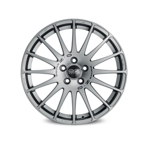 16'' 5x100 OZ Racing Superturismo GT Grigio Corsa Black Lettering ET35 7J