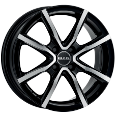 17'' 4x108 MAK Milano4 Black Mirror ET15 7J