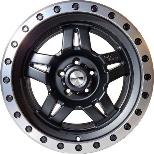 17'' 5x120 Nano 5942 Matt Black polished ET0 8.5J