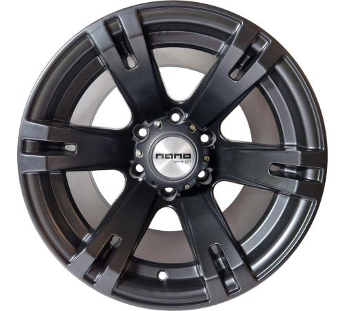 15'' 6x139.7 Nano BK311 Full Matt Black ET-44 10J