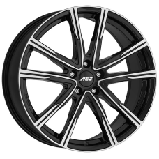 20'' 5x108 AEZ Montreal dark Black/polished ET50 8J