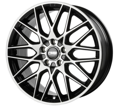 20'' 5x112 CMS C25 Diamond Black Gloss ET45 9J