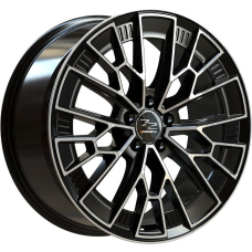 20'' 5x112 Fondmetal 1972 Glossy Black Machined ET41 9J