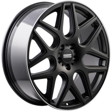 20'' 5x130 Fondmetal Moros Matt Black Machined Lip ET35 9.5J