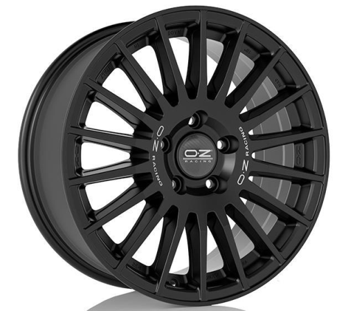 18'' 6x130 OZ Racing Rally Desert Matt Black Silver Lettering ET45 8J