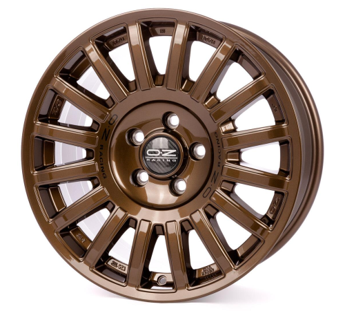17'' 5x120 OZ Racing Rally Raid Gloss Bronze Black Lettering ET0 8J
