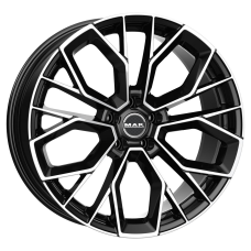 21'' 5x112 MAK Stilo-D Black Mirror ET19 10J