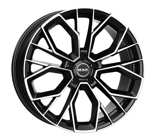 22'' 5x120 MAK Stilo-D Black Mirror ET44 11.5J
