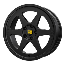 18'' 5x100 Momo Heritage 6 Matt Black ET35 8J