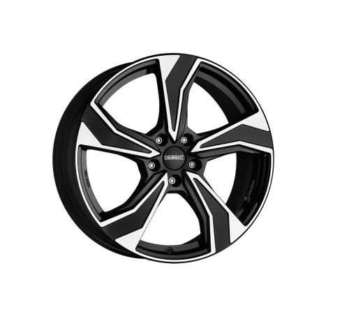 17'' 5x108 Dezent KB dark Black/polished ET50 7.5J