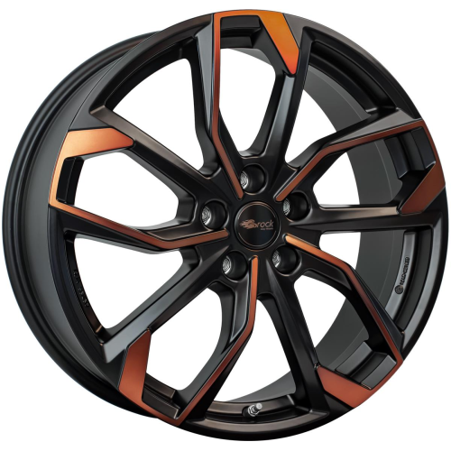 19'' 5x112 RC Design RC34 Black Orange Matt (BOM) ET50 7.5J