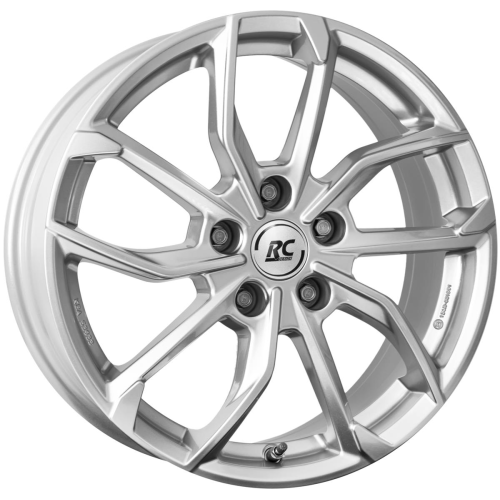 16'' 5x112 RC Design RC34 Kristallsilber (KS) ET43 6.5J