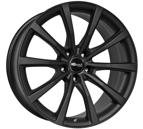 20'' 5x114.3 Brock B32 Schwarz Klar Matt (SKM) ET35 8.5J