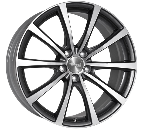 20'' 5x114.3 Brock B32 Himalaya Grey Voll-Poliert (HGVP) ET35 8.5J