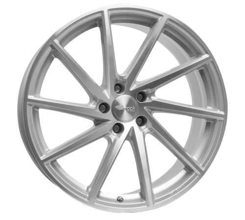 20'' 5x112 Brock B37 Kristallsilber Voll-Poliert (KSVP) ET37 9J