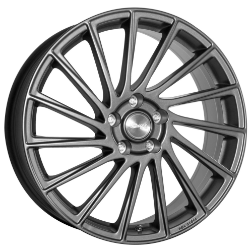18'' 5x108 Brock B39 Himalaya Grey Matt (HGM) ET45 7.5J