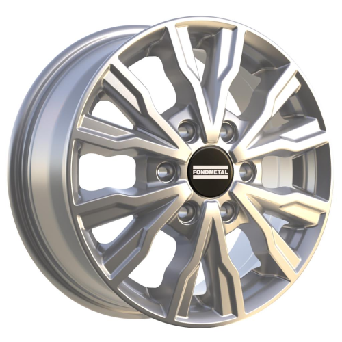 17'' 6x120 Fondmetal PRO2 Glossy Silver ET48 7J