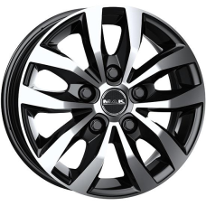 17'' 5x120 MAK Load 5 Black Mirror ET55 7J