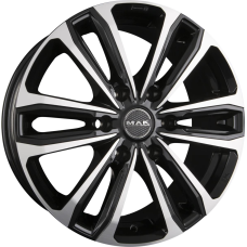 17'' 6x120 MAK Safari 6 Gloss Black ET50 6.5J