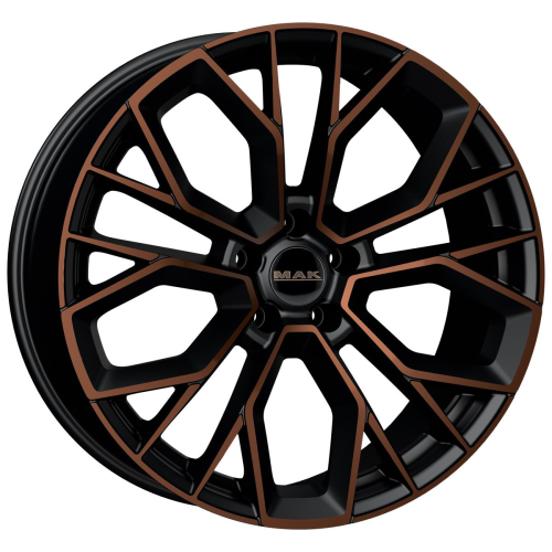 18'' 5x112 MAK Stilo Black & Bronze ET50 7.5J