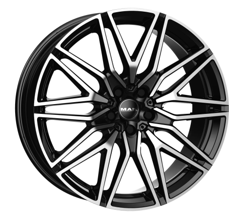 22'' 5x120 MAK Sturm Black Mirror ET20 10J