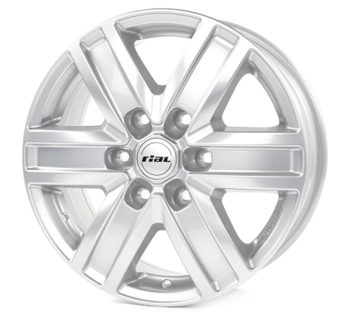 16'' 6x120 Rial Transporter polar-silver ET50 6.5J