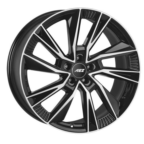 19'' 5x108 AEZ Havanna dark Black/polished ET45 8.5J
