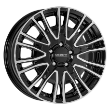 17'' 5x114.3 Dezent KE dark Black/polished ET45 7J