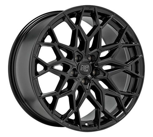 22'' 5x112 MSW 51 Gloss Black ET42 11.5J