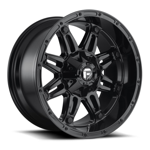 18'' 6x139.7 Fuel D625 Hostage Gloss Black ET1 9J