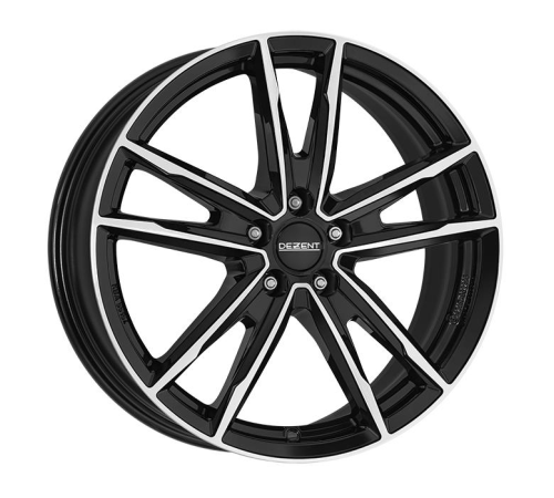 17'' 5x108 Dezent KF dark Black/polished ET42 7J
