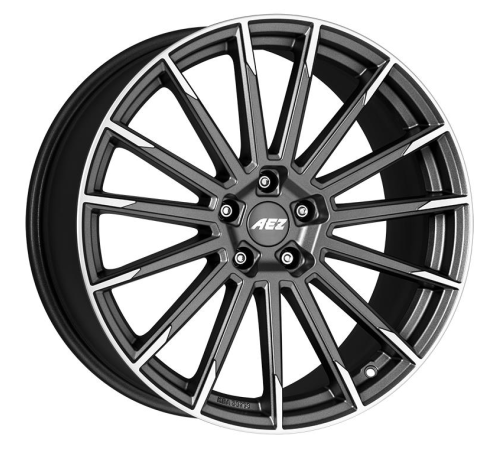 19'' 5x114.3 AEZ Atlanta Graphite matt/polished ET40 8.5J