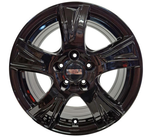 16'' 5x108 Fondmetal PRO1 Glossy Black ET42 6.5J