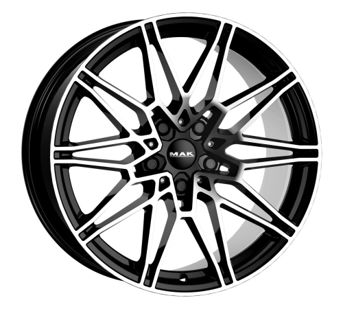 20'' 5x112 MAK Koenig-D Black Mirror ET39 10.5J