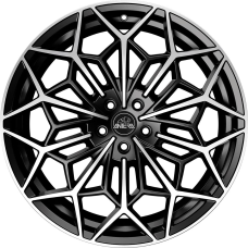 23'' 5x120 Antera A105 Piano Black Diamond ET35 10J
