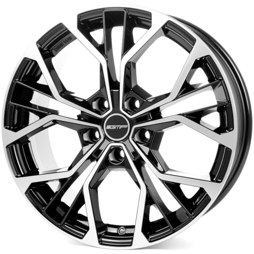 19'' 5x108 GMP Matisse Black Diamond ET45 7.5J