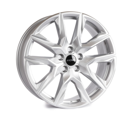21" 5x130 Ronal R71 PLATINUM SILVER ET64 10.5J
