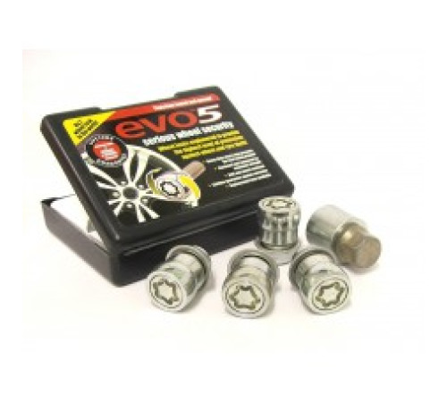 1/2 UNF HEX19 Konuss 6 x Riteņu drošības uzgriežņi EVO5