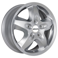16" 5x130 Ronal R44 CRYSTAL SILVER ET43 7.0J